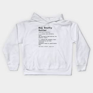 Bug Bounty Hunter Kids Hoodie